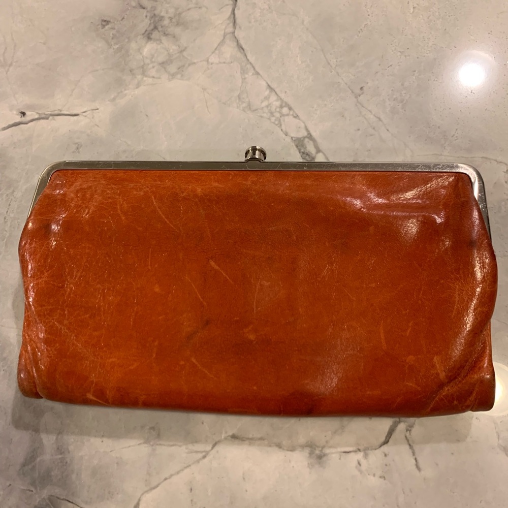 HOBO Lauren Wallet Orange